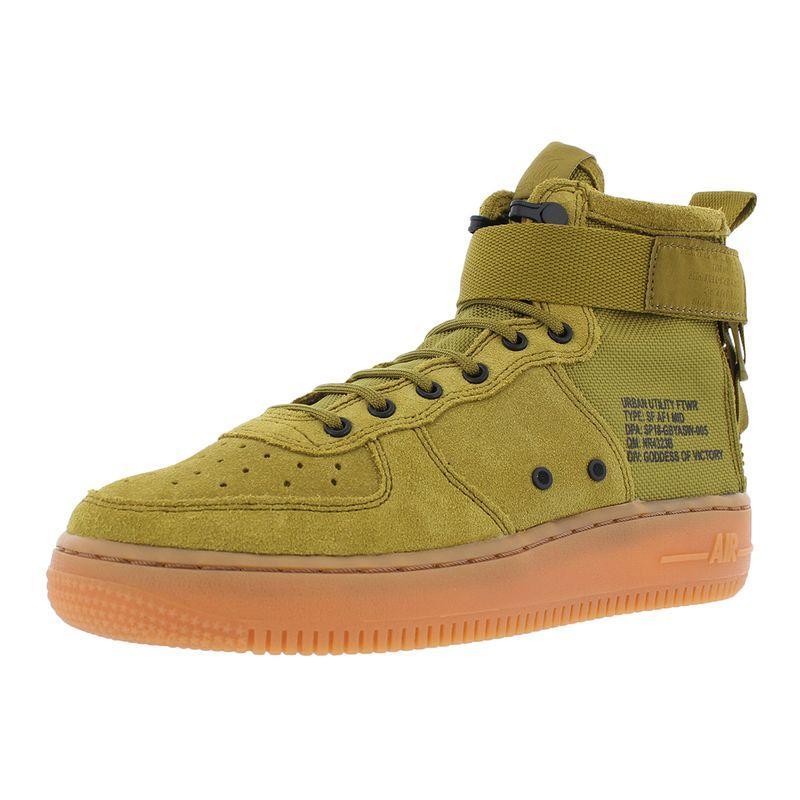 商品NIKE|美国直邮Nike耐克Sf Af1女子高帮系带拉链时尚潮流多色休闲鞋板鞋,价格¥1291,第3张图片详细描述