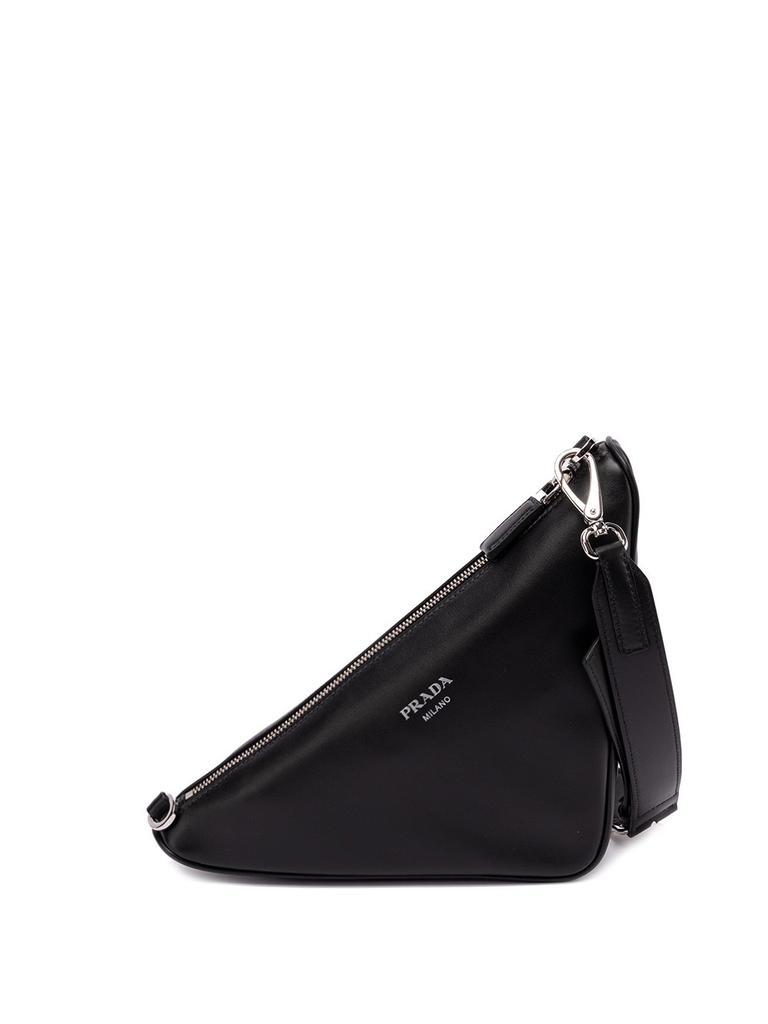 商品Prada|Prada `Prada Triangle` Leather Bag,价格¥15186,第1张图片