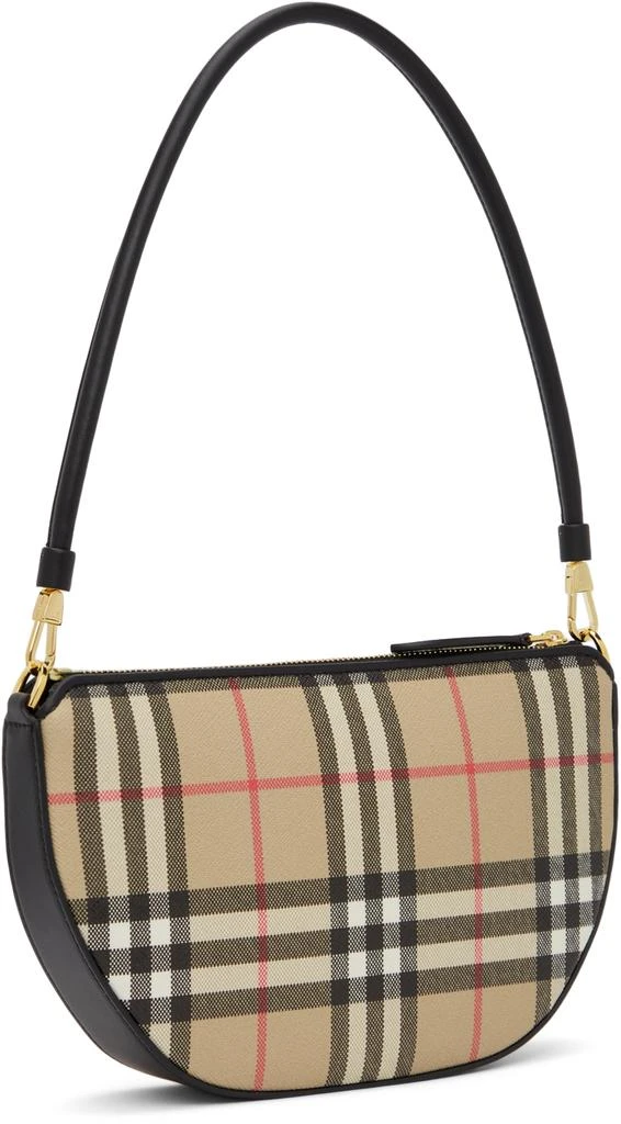 商品Burberry|驼色 Vintage Check Olympia 单肩包,价格¥8014,第3张图片详细描述