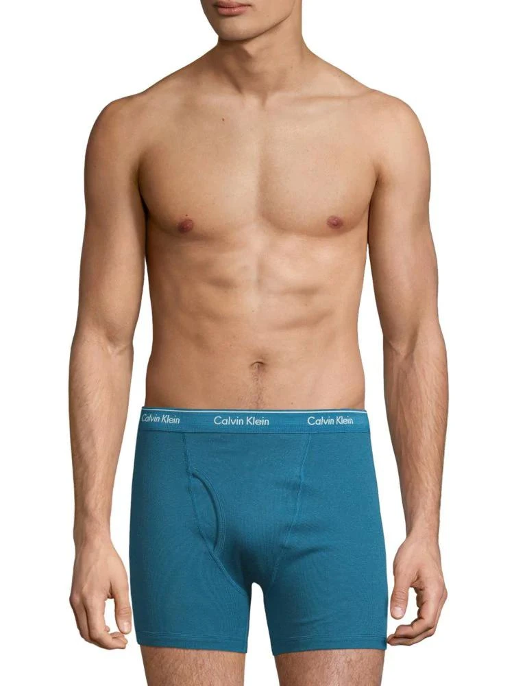 商品Calvin Klein|3-Pack Classic-Fit Cotton Boxers,价格¥296,第2张图片详细描述