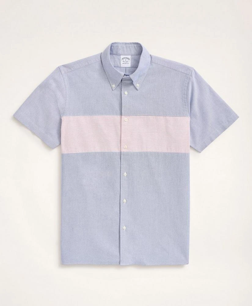 商品Brooks Brothers|Regent Regular-Fit Original Oxford Short-Sleeve Fun Shirt,价格¥399,第1张图片