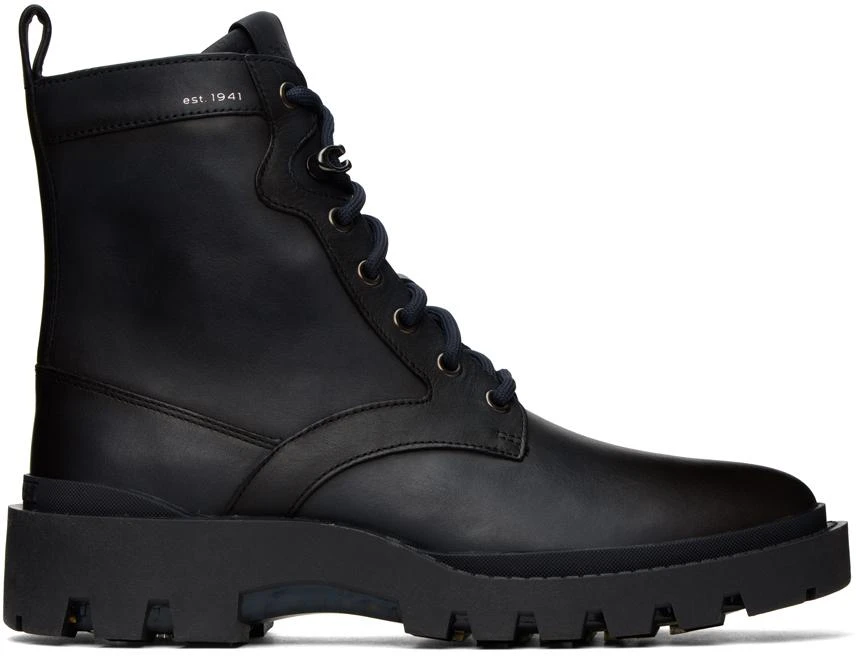 商品Coach|Black Citysole Boots,价格¥958,第1张图片