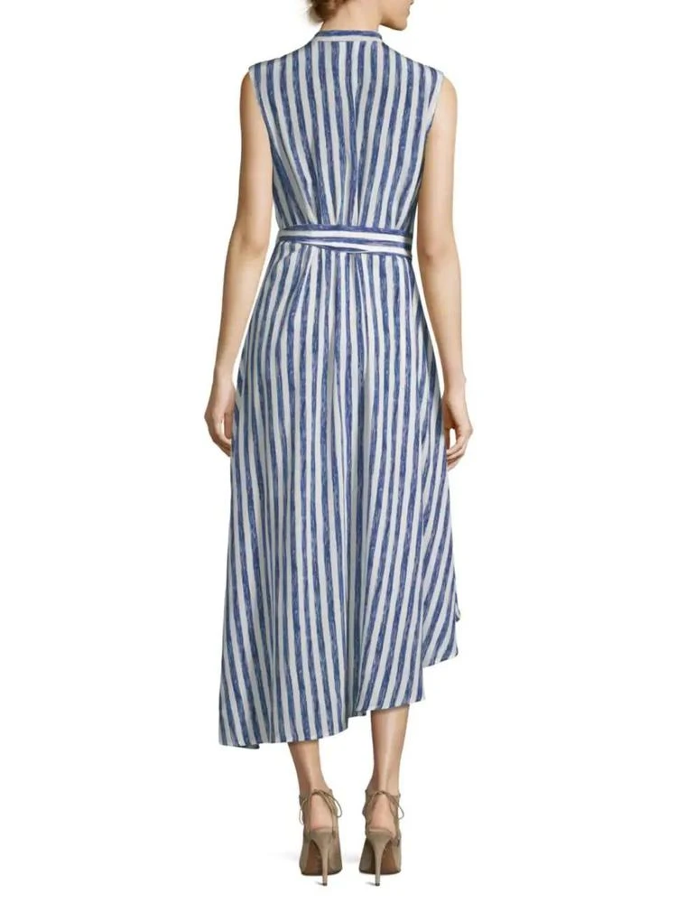 商品Max Mara|Etiopia Striped High-Low Shirtdress,价格¥3388,第2张图片详细描述