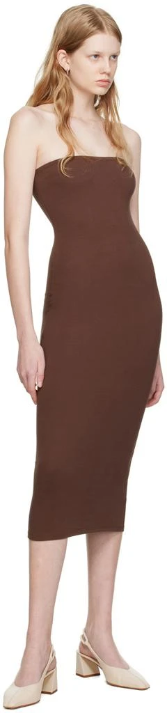 商品Gil Rodriguez|Brown 'The Tube' Midi Dress,价格¥894,第4张图片详细描述