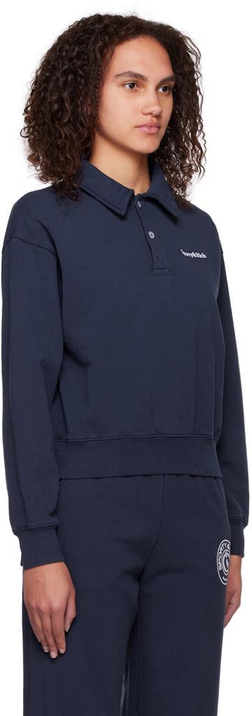 商品Sporty & Rich|Navy Health Sweatshirt,价格¥596,第4张图片详细描述
