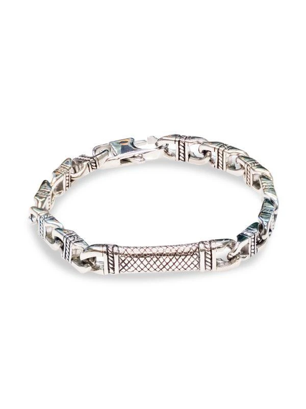 商品Jean Claude|Dell Arte By Jean Claude Jewelry Stainless Steel Link Chain Bracelet,价格¥407,第1张图片