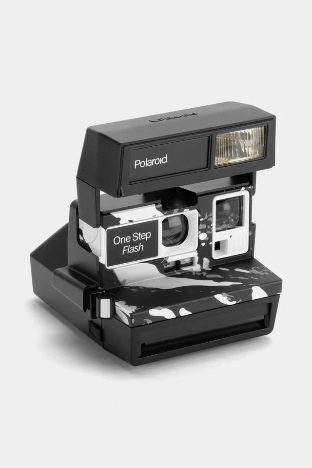 商品Polaroid|Polaroid Monochrome Splatter Vintage 600 Instant Camera Refurbished by Retrospekt,价格¥1186,第1张图片