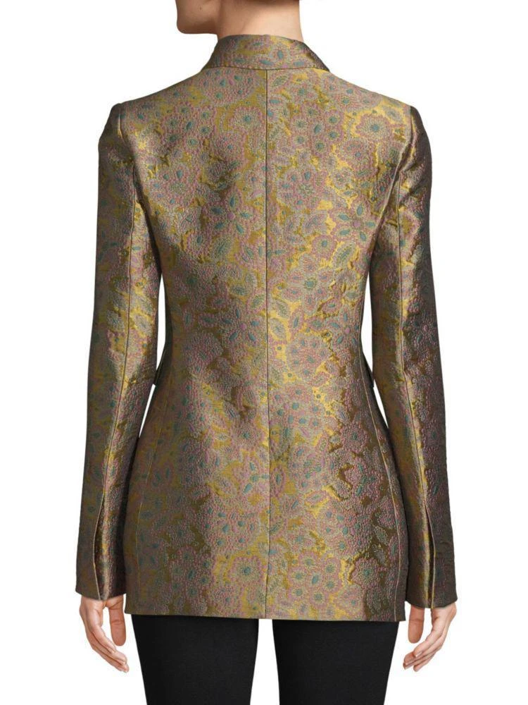 商品Lanvin|Lanvin Brocade Peak Lapel Jacket,价格¥7314,第2张图片详细描述