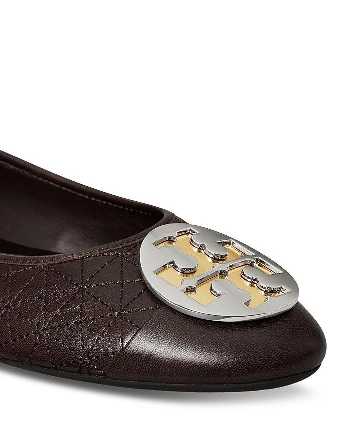 商品Tory Burch|Women's Claire Quilted Slip On Ballet Flats,价格¥1158,第3张图片详细描述