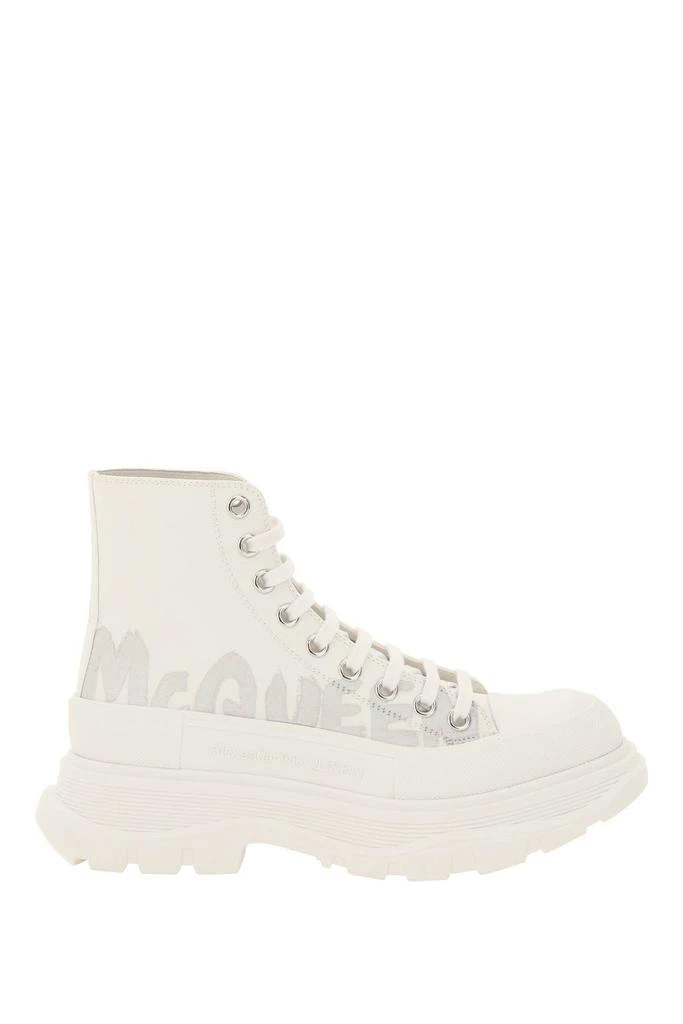 商品Alexander McQueen|TREAD SLEEK BOOTS,价格¥3798,第1张图片