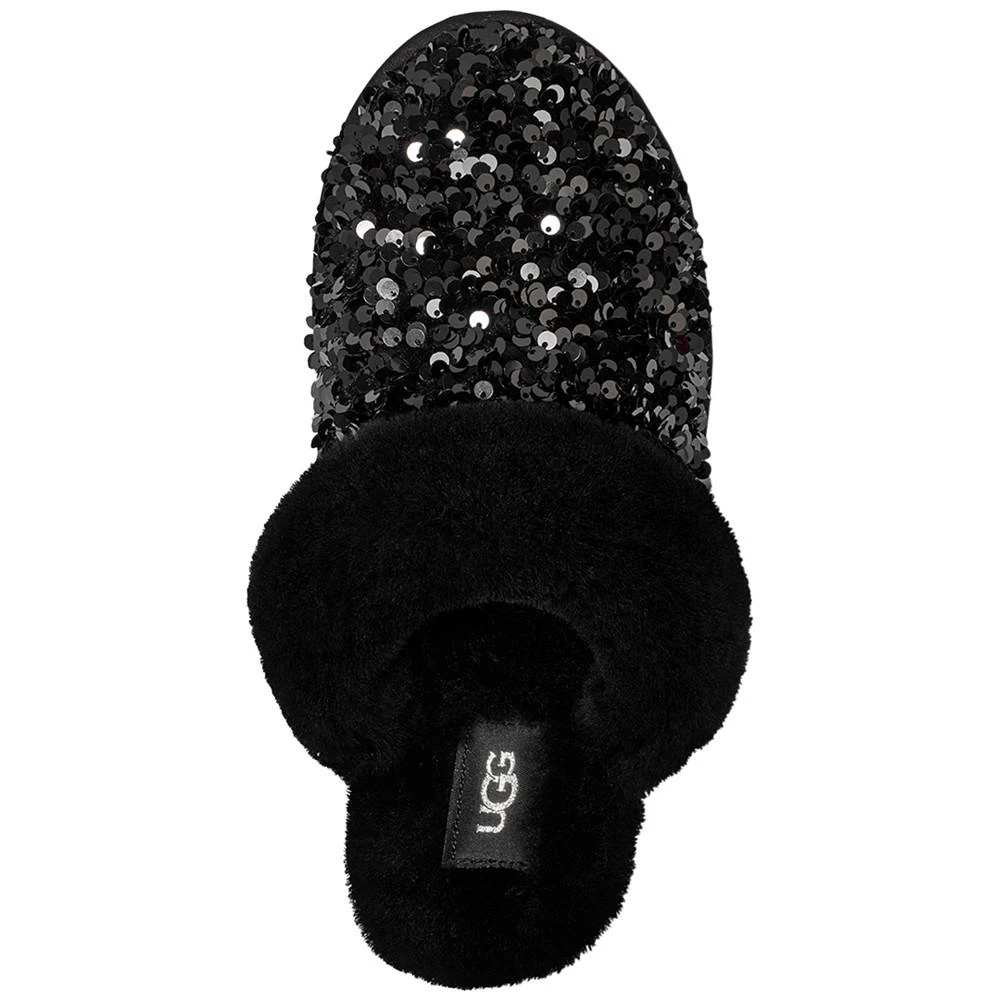 商品UGG|Women's Scuffette II Chunky Sequin Slide Flats,价格¥315,第4张图片详细描述