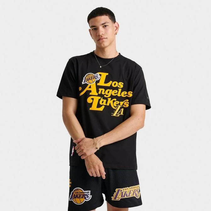 商品Pro Standard|Men's Pro Standard Los Angeles Lakers NBA Souvenir T-Shirt,价格¥372,第1张图片