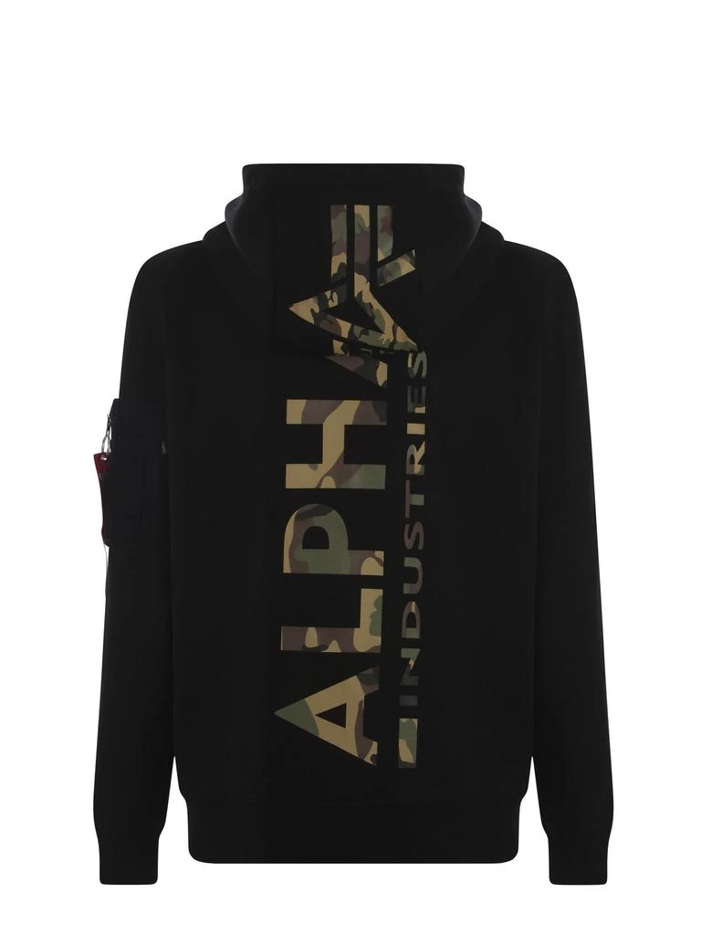 商品Alpha Industries|Felpa Hoodie Alpha Industries In Cotone,价格¥945,第3张图片详细描述