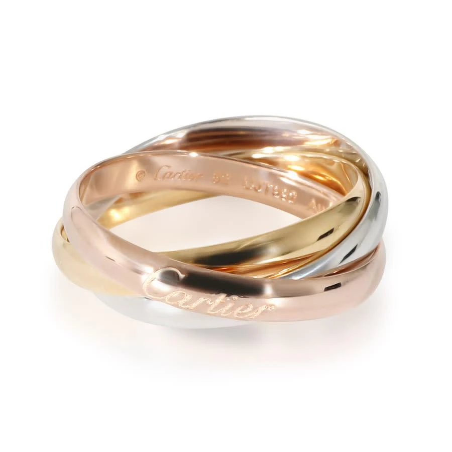 商品[二手商品] Cartier|Pre-Owned Cartier Trinity Ring in 18k Gold,价格¥7055,第2张图片详细描述