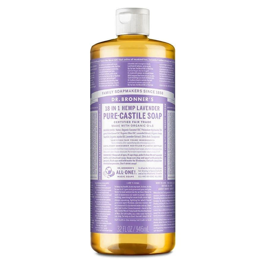 商品Dr. Bronner's|Lavender Castile Soap,价格¥148,第1张图片