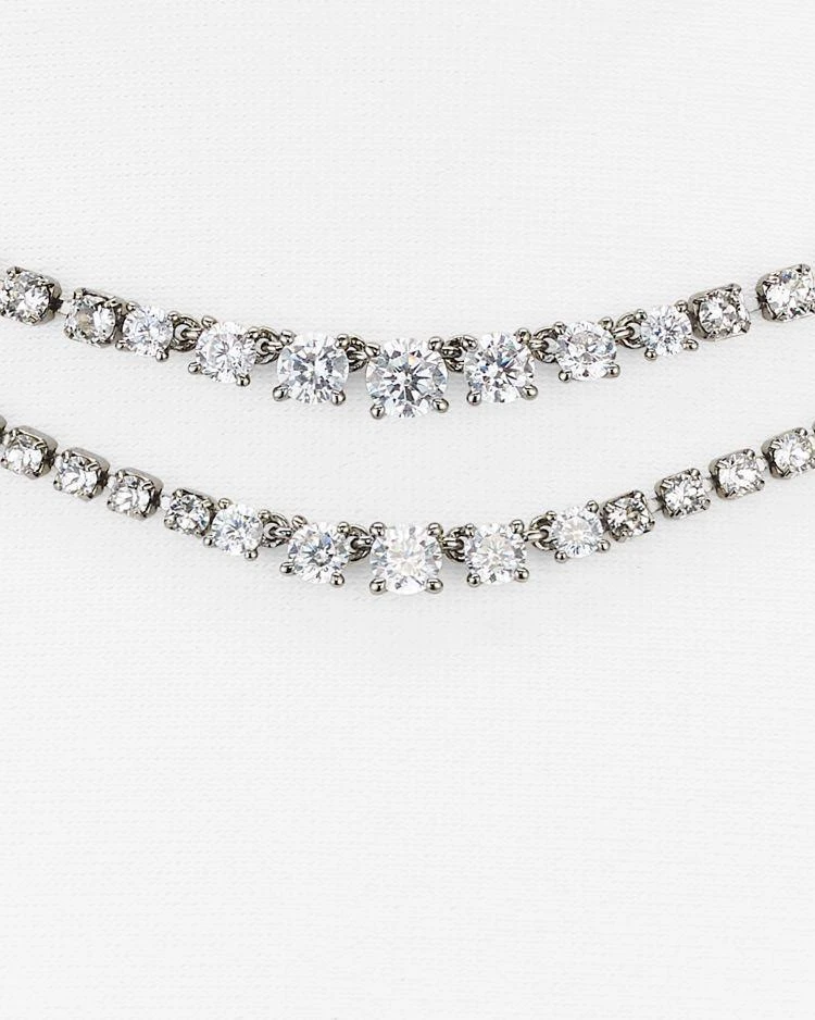商品Nadri|Gladys Double Line Necklace, 14",价格¥441,第2张图片详细描述