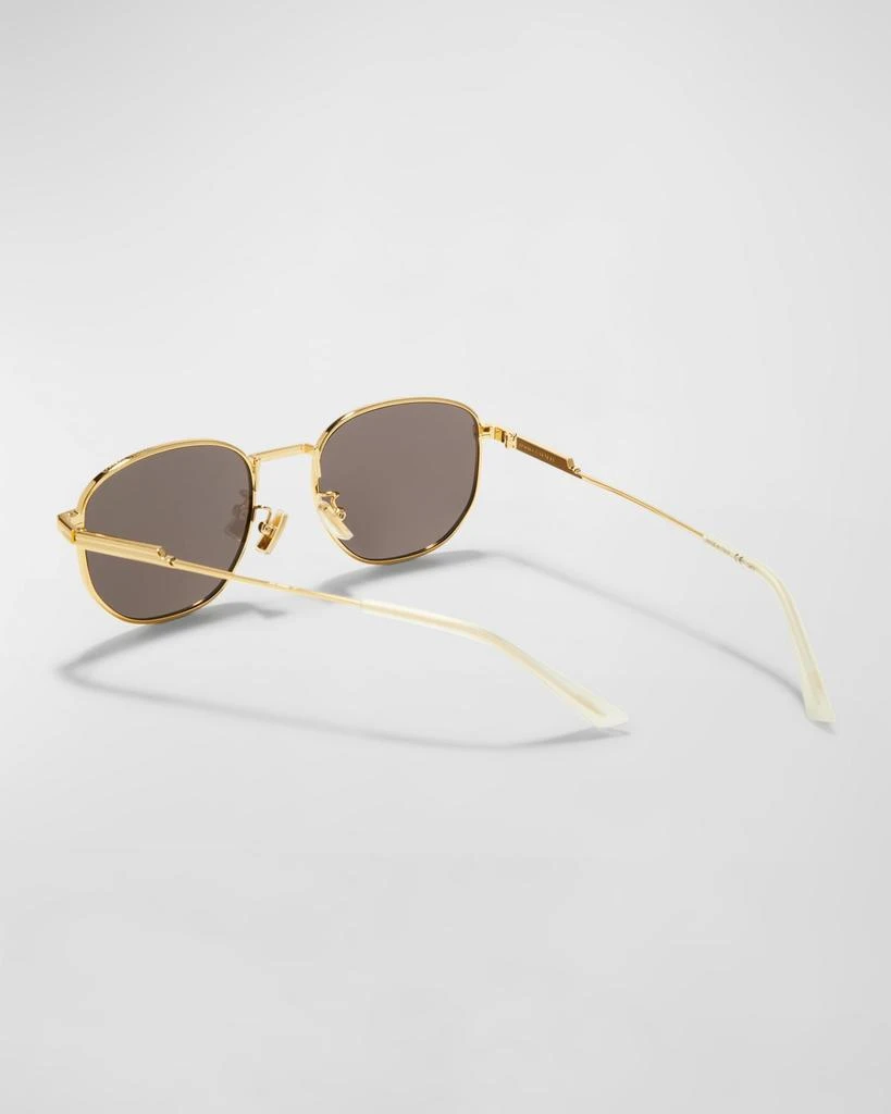 商品Bottega Veneta|Oval Metal Sunglasses,价格¥1664,第2张图片详细描述