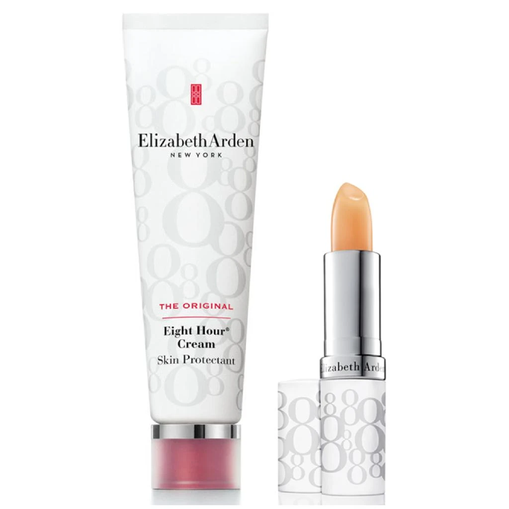 商品Elizabeth Arden|Elizabeth Arden Eight Hour Cream Skin Protectant & Lip Stick SPF 15 Set,价格¥414,第1张图片