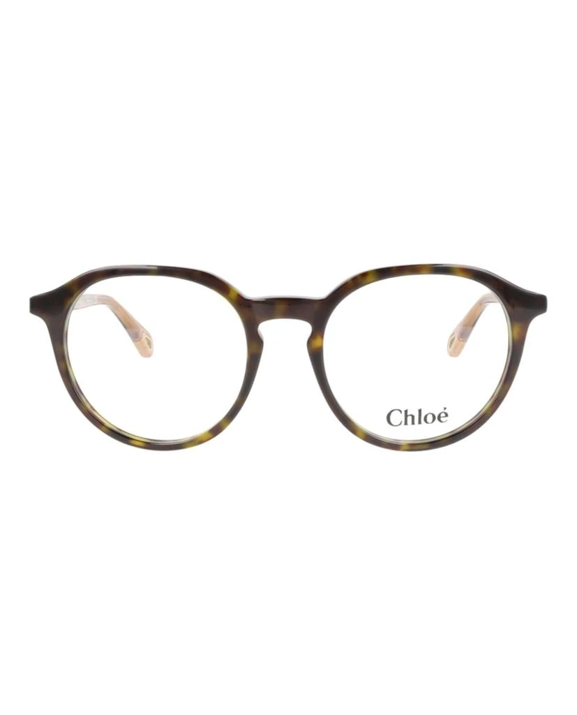 商品Chloé|Round-Frame Bio Acetate Optical Frames,价格¥732,第1张图片
