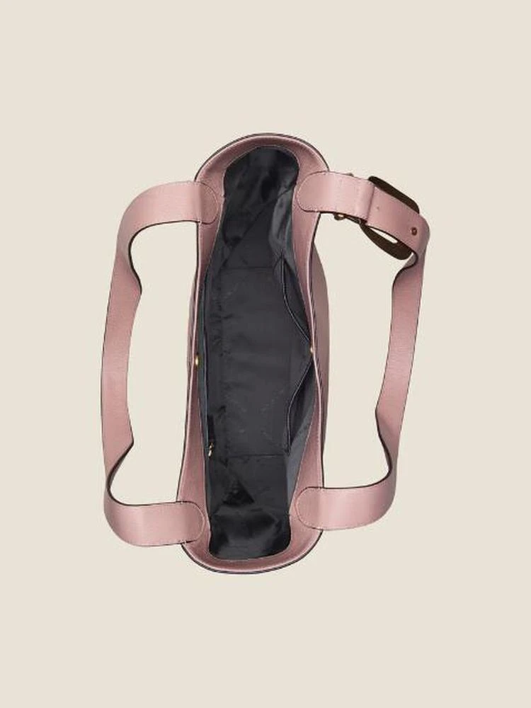 商品DKNY|Pebbled Leather Buckle Hobo,价格¥1283,第3张图片详细描述