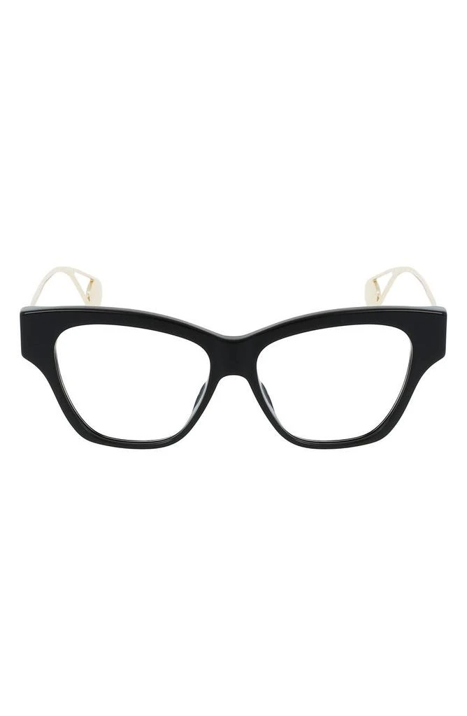 商品Gucci|52mm Cat Eye Optical Frames,价格¥2214,第1张图片