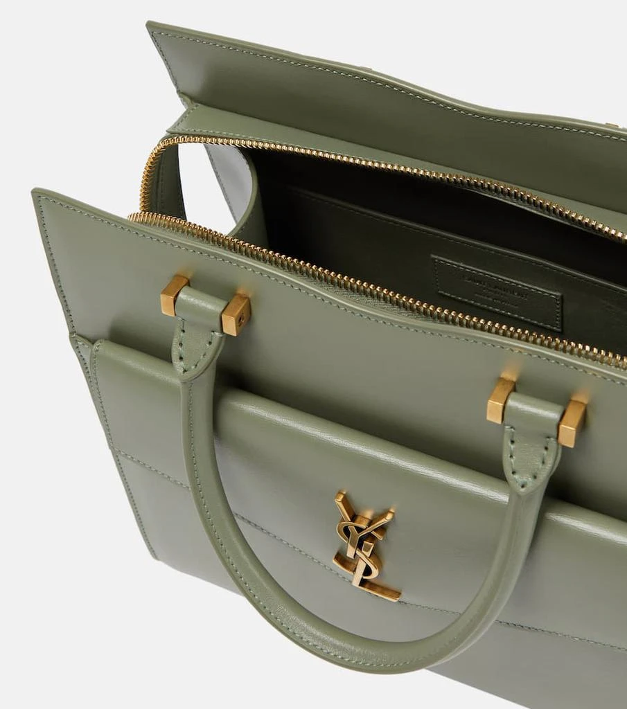 商品Yves Saint Laurent|Uptown S号皮革托特包,价格¥22247,第3张图片详细描述