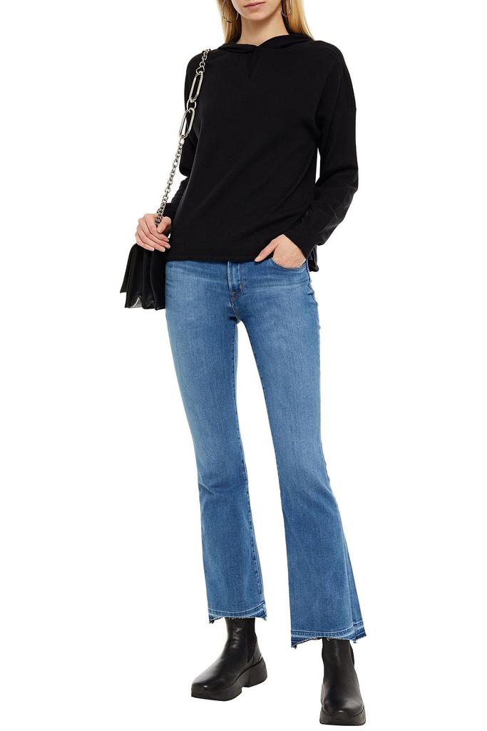 Sallie distressed mid-rise bootcut jeans商品第4张图片规格展示