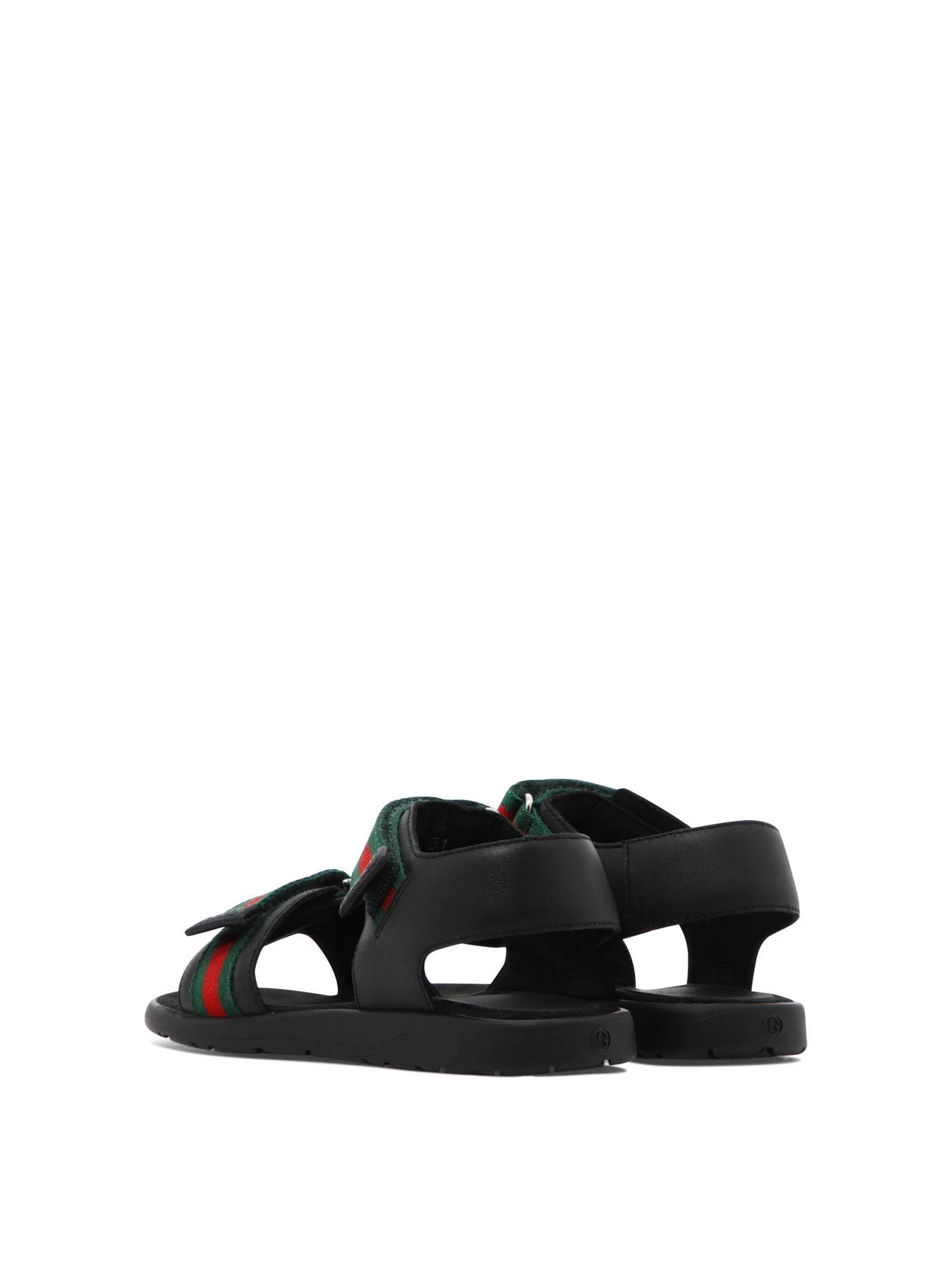 商品【商品预售7天】 Gucci|Gucci 男童凉鞋 257761BLN101060 黑色,价格¥1816,第5张图片详细描述