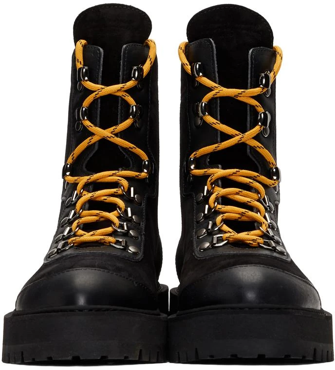 商品Off-White|Black & Yellow Hiking Boots,价格¥3032,第2张图片详细描述