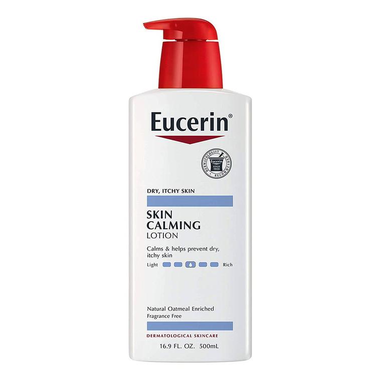 Eucerin Skin Calming Body Lotion for Dry and Itchy Skin - 16.9 fl oz商品第1张图片规格展示