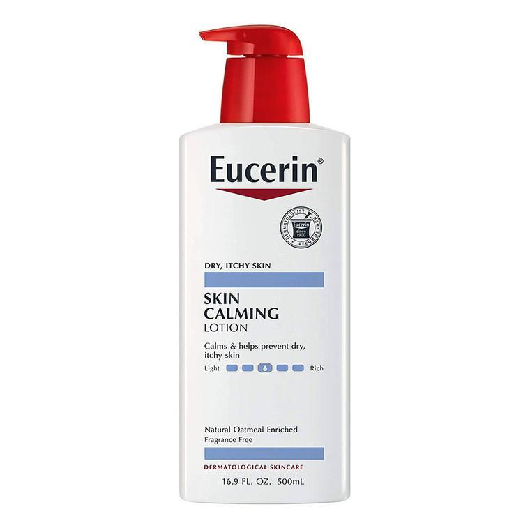 商品Eucerin|Eucerin Skin Calming Body Lotion for Dry and Itchy Skin - 16.9 fl oz,价格¥72,第1张图片
