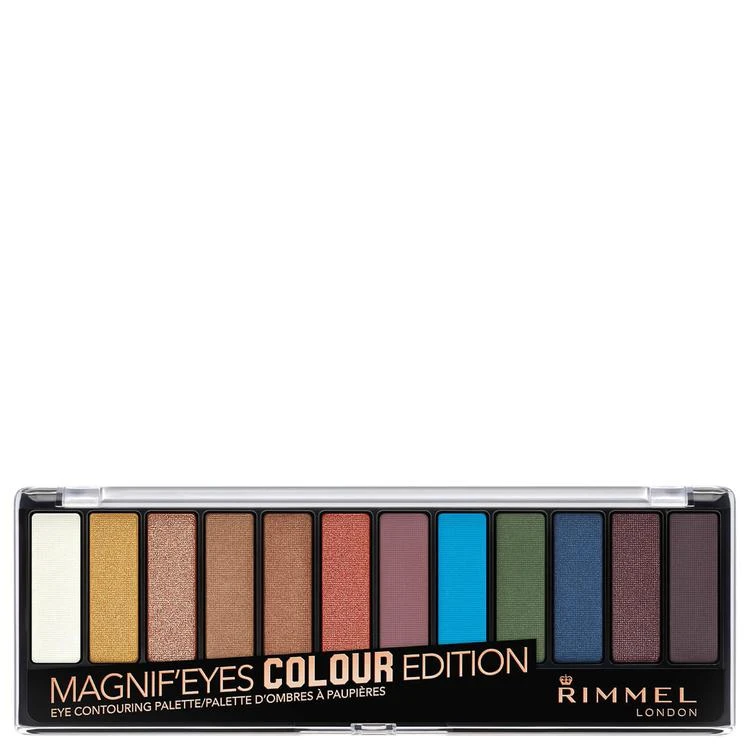 商品Rimmel|十二色眼影 - Bold Edition 14g,价格¥97,第1张图片