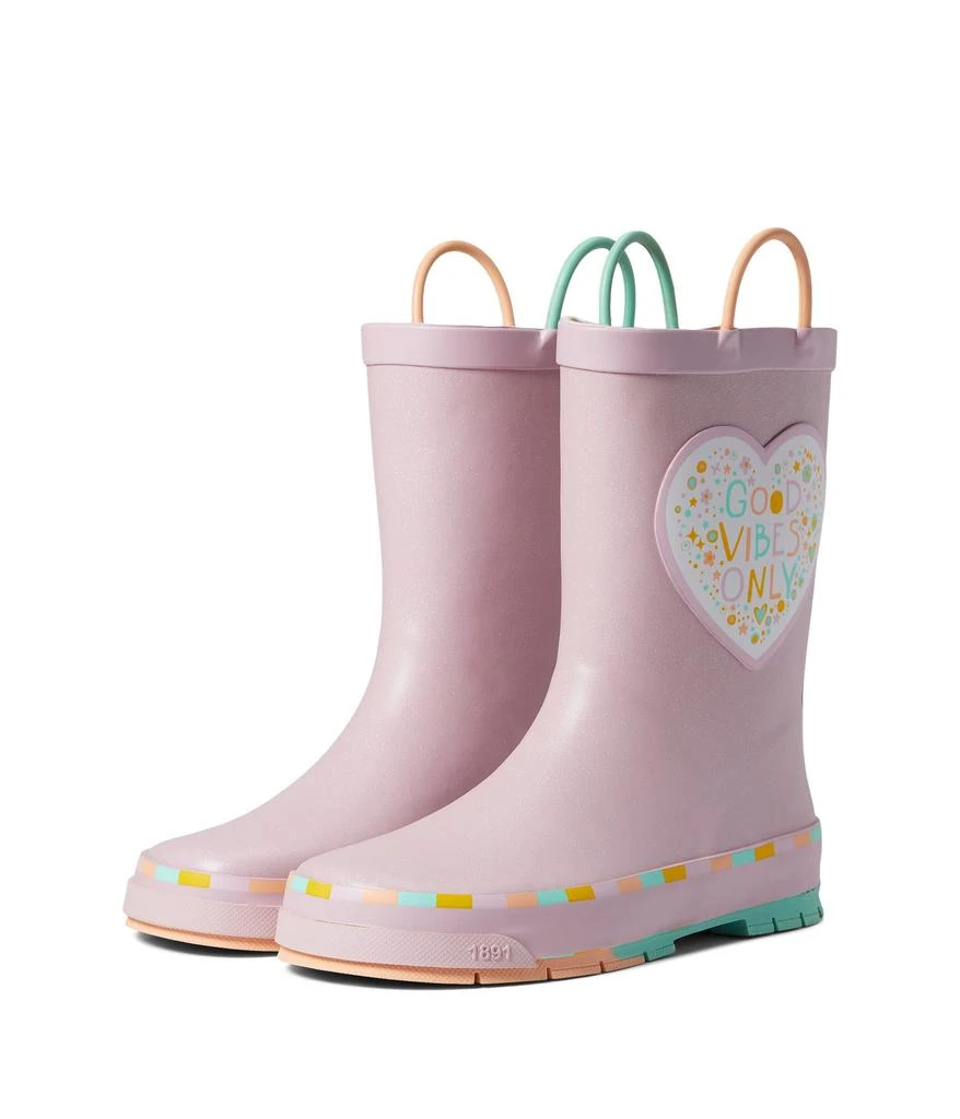 商品Western Chief|Sparkle Heart Rain Boot (Toddler/Little Kid/Big Kid),价格¥133,第1张图片