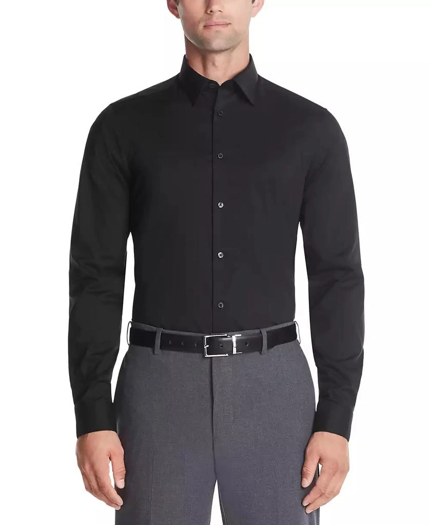 商品Calvin Klein|CK 男士长袖棉质衬衣 弹力面料 多款色号可选,价格¥303,第1张图片