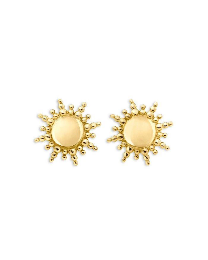 商品Gigi Clozeau|18K Yellow Gold Pirate Sun Stud Earrings,价格¥3700,第1张图片