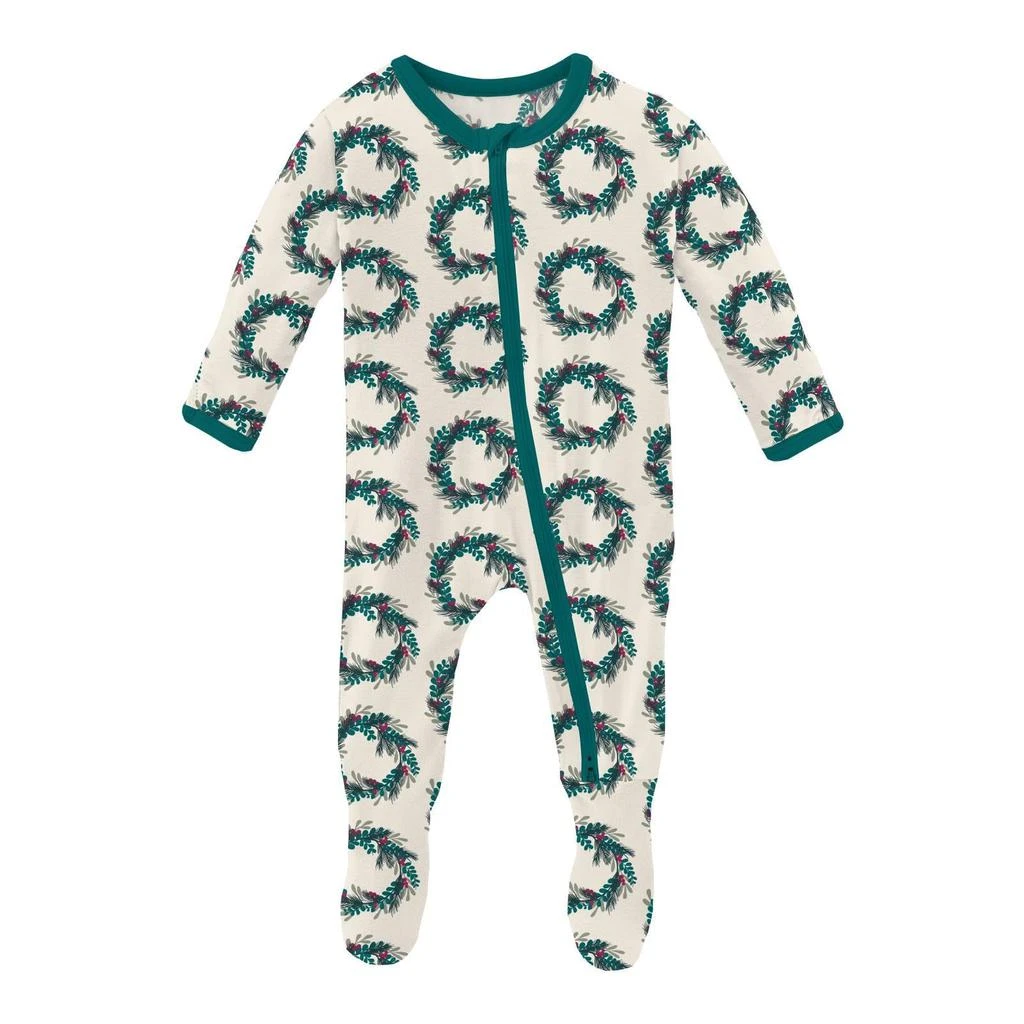 商品KicKee Pants|Print Footie with Two-Way Zipper (Infant),价格¥245,第1张图片