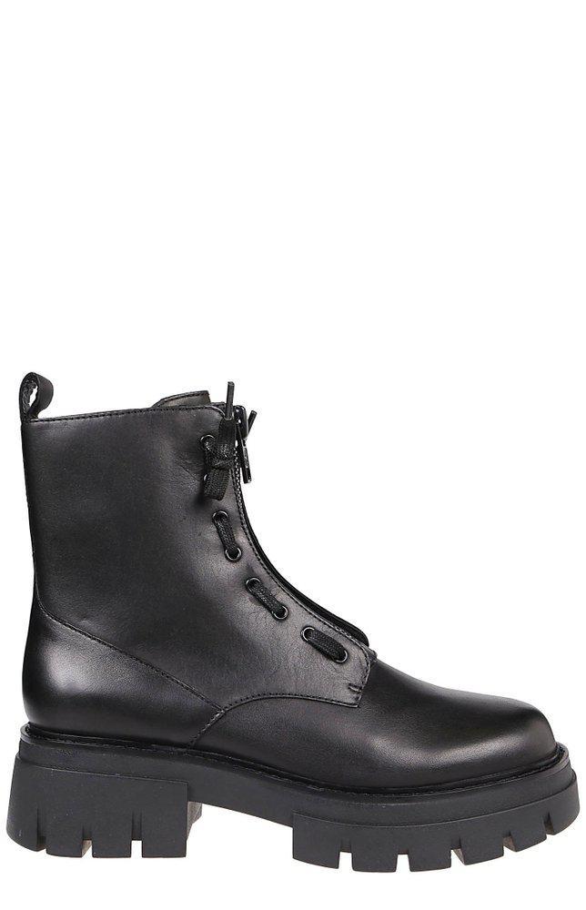 商品Ash|Ash Lynch Zip-Up Combat Boots,价格¥1305,第1张图片