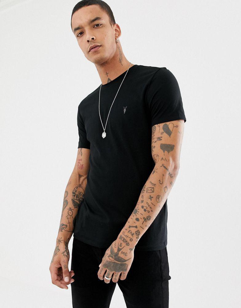 商品ALL SAINTS|AllSaints Tonic crew t-shirt in jet black,价格¥268,第1张图片