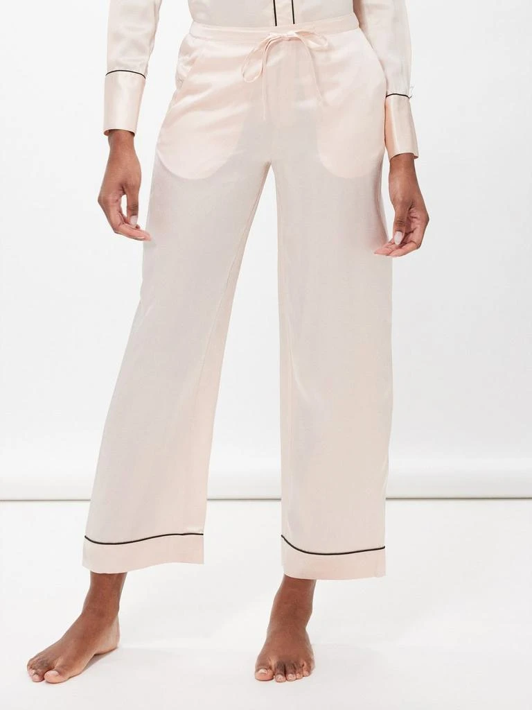 商品L'Agent by Agent Provocateur|Classic silk-satin pyjama trousers,价格¥1046,第1张图片