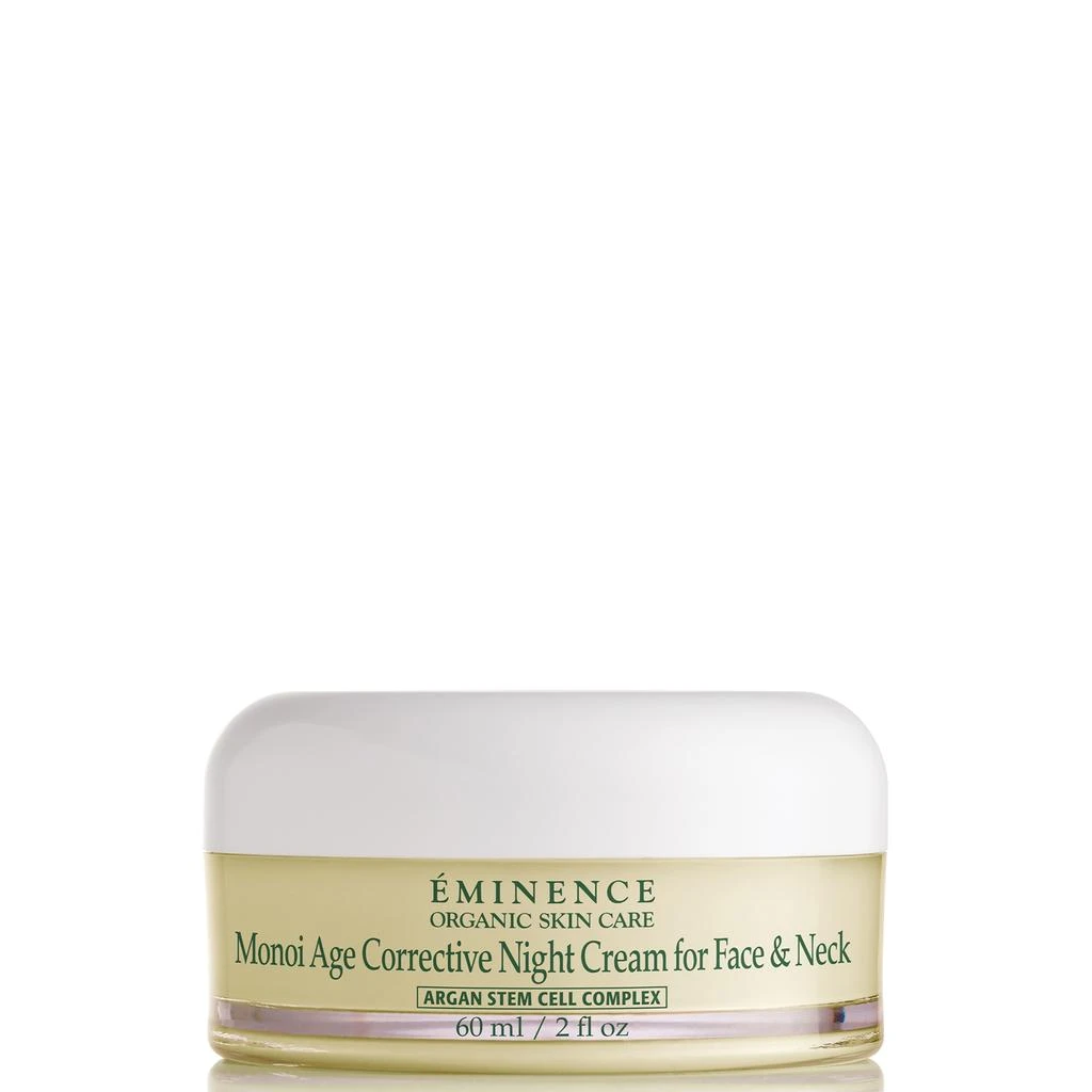 商品Eminence Organic Skin Care|Eminence Organic Skin Care Monoi Age Corrective Night Cream for Face & Neck,价格¥639,第1张图片