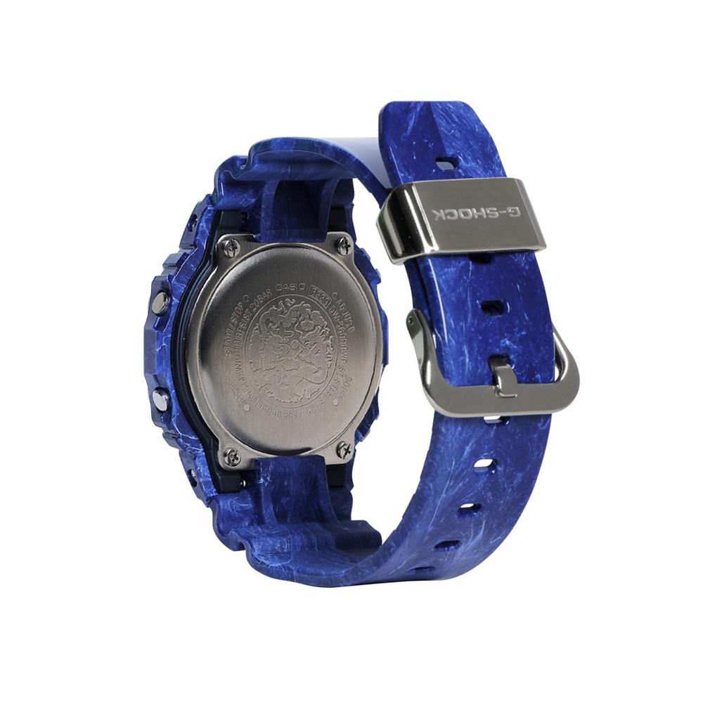 Men's Blue Resin Band Watch 42.8mm, DW5600BWP-2商品第3张图片规格展示