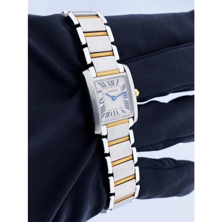 商品[二手商品] Cartier|Pre-owned Cartier Tank Francaise Quartz Ladies Watch 2300,价格¥26415,第5张图片详细描述