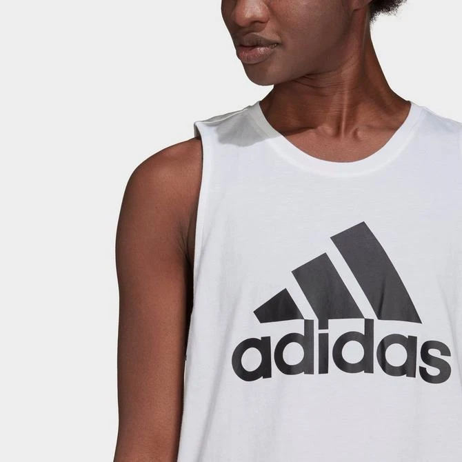 Women's adidas Essentials Big Logo Crewneck Tank 商品