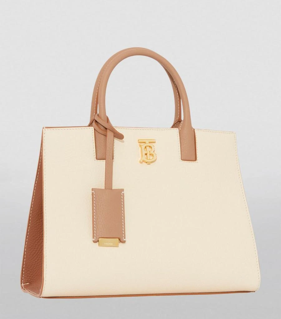 商品Burberry|Mini Leather Frances Tote Bag,价格¥17923,第2张图片详细描述