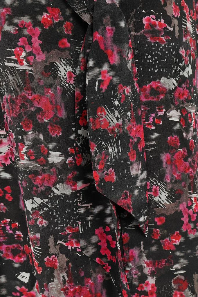 商品IRO|Equip cutout printed silk-crepe dress,价格¥1964,第4张图片详细描述