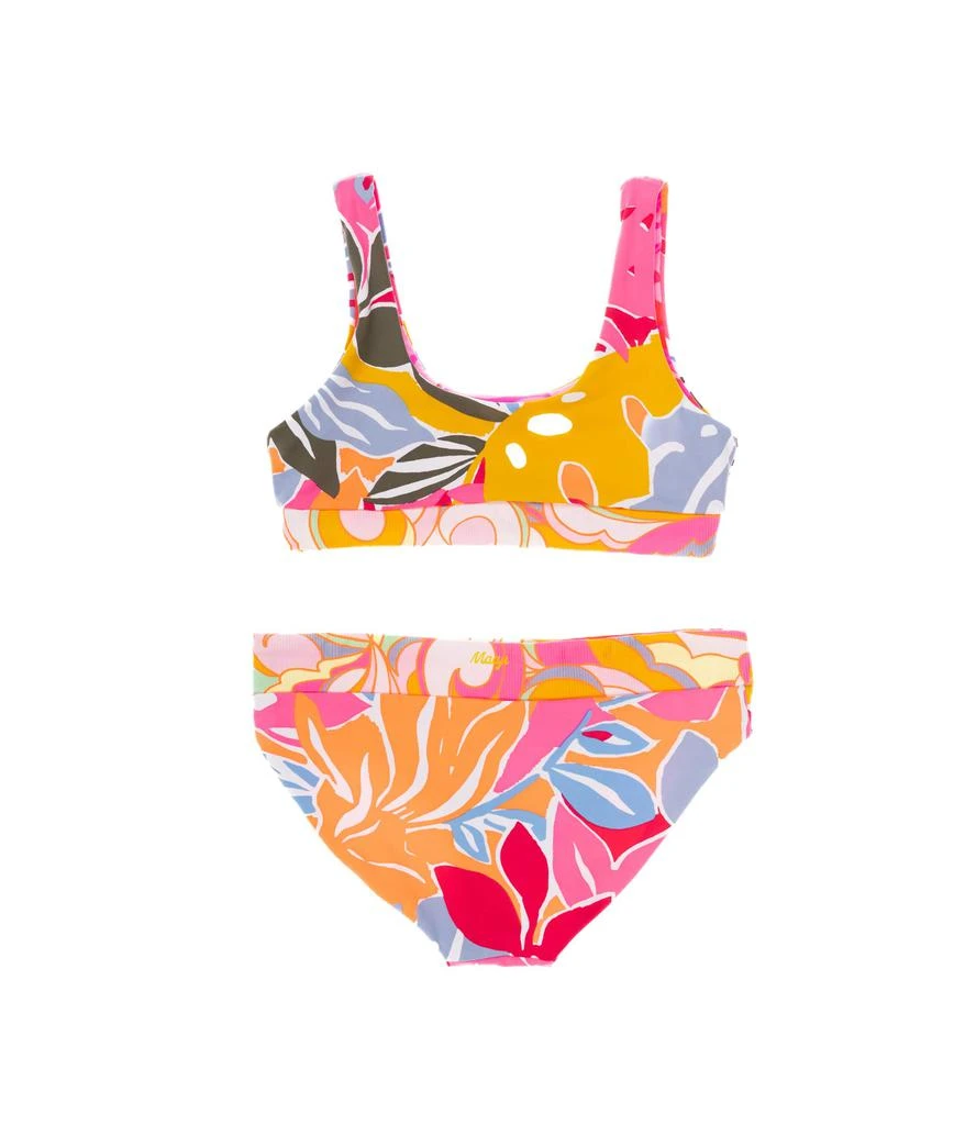 商品Maaji|Jungle Rain Ecliptic Bikini Set (Little Kids/Big Kids),价格¥370,第2张图片详细描述