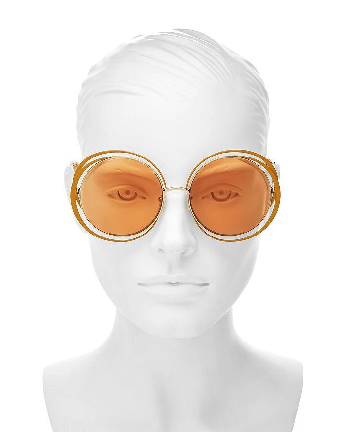 商品Chloé|Women's Round Sunglasses, 59mm,价格¥3924,第2张图片详细描述