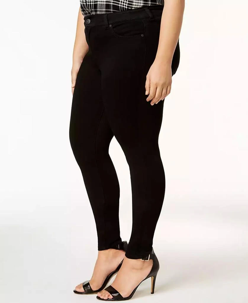 商品Celebrity Pink|Trendy Plus Size Mid Rise Infinite Stretch Dawson Super-Skinny Jeans,价格¥151,第3张图片详细描述