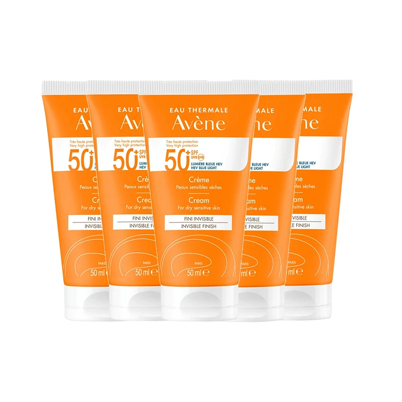 雅漾（AVENE）雅漾清爽倍护盈润防晒/隔离防晒乳防护霜50ML SPF50+物理防护防水防汗     新老包装随机发货 商品