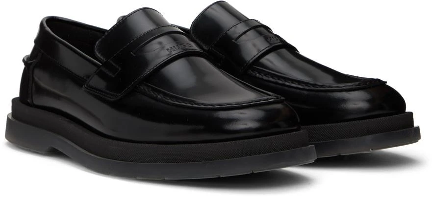 商品Hugo Boss|Black Leather Loafers,价格¥1322,第4张图片详细描述